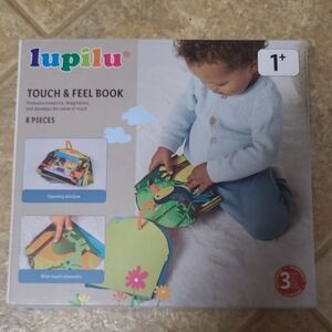 Lupilu Touch & Feel Book for Kids - Colorful Interactive Learning